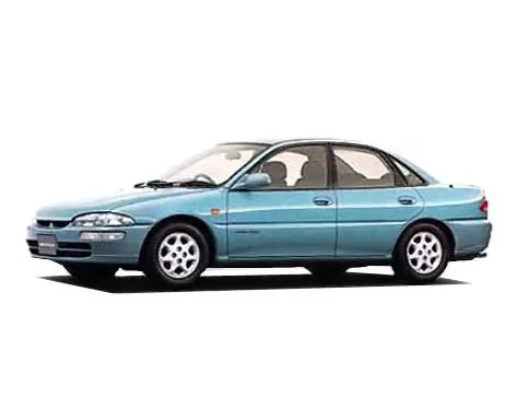 Mitsubishi Mirage (CB1A, CB2A, CB3A, CB4A, CB6A, CD3A, CB8A, CD8A) 4 поколение, рестайлинг, седан (01.1994 - 09.1995)